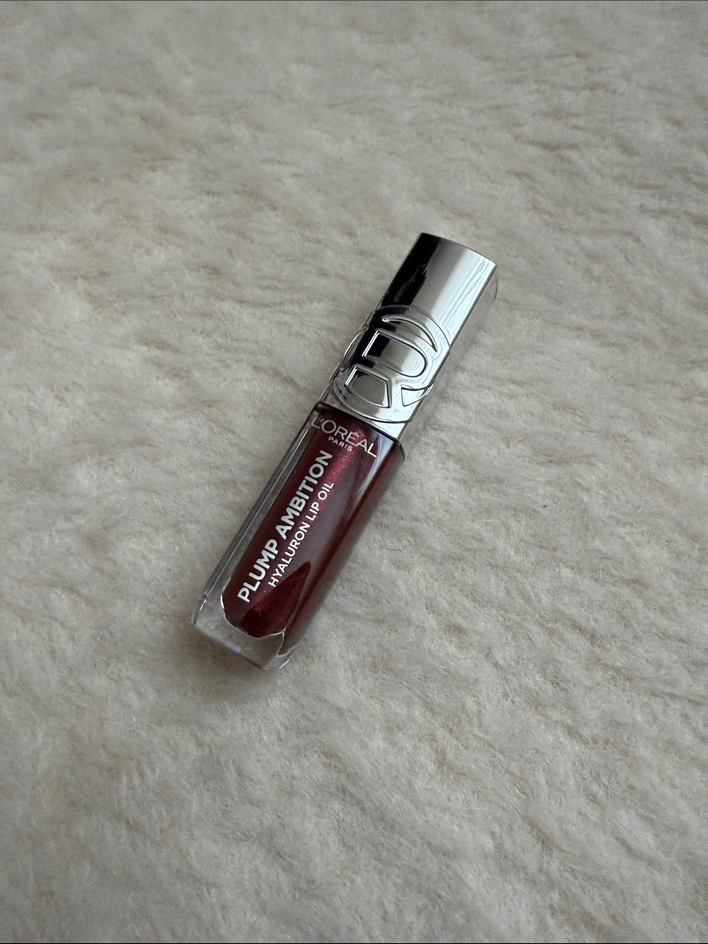 L’Oréal Hyaluron Lip Oil in shade 500 Ruby Lights